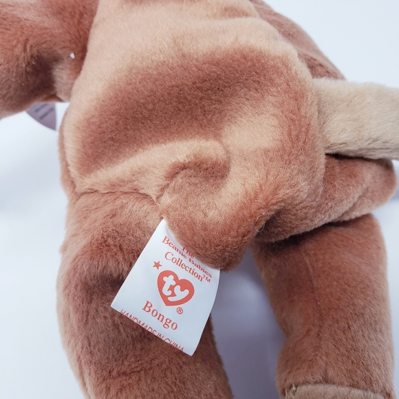 Vintage - "Bongo" Original Ty Beanie Babies Collection 4067 - Picture 4 of 6